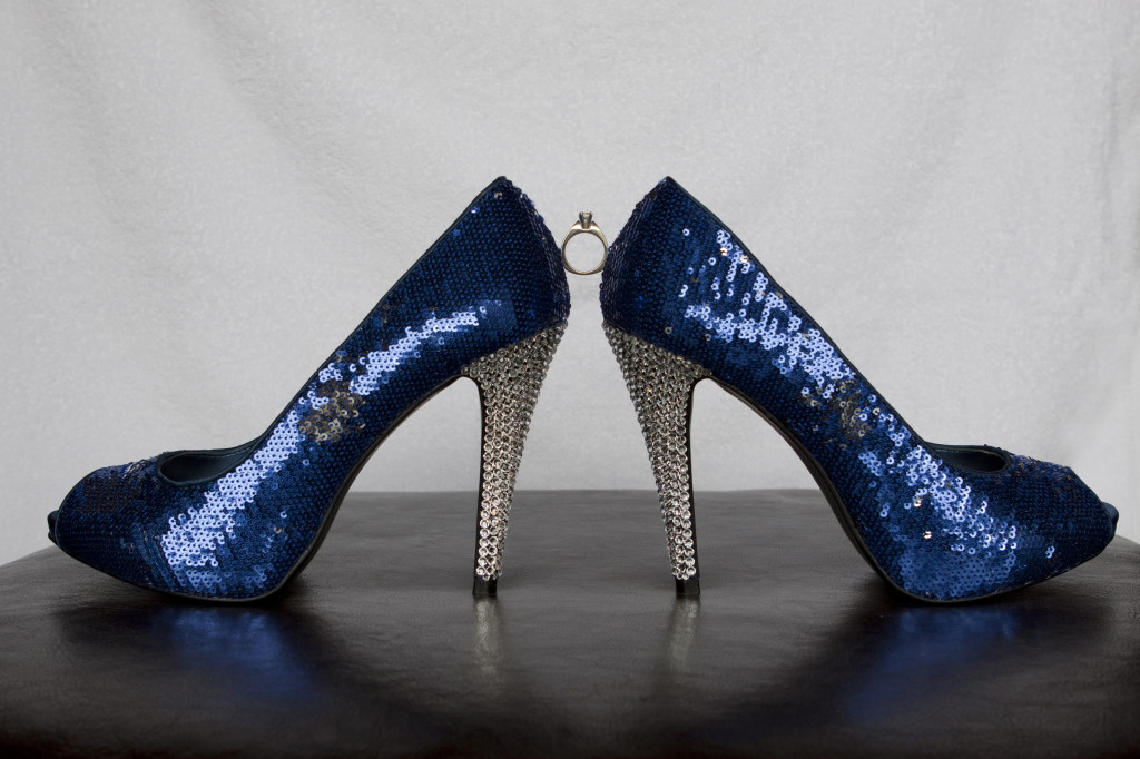 Wedding blog post blue shoes 2